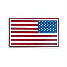 RWB American Flag Hat Patch – Patriotic Red White Blue Acrylic Hat Patch - Hat Patch Supply