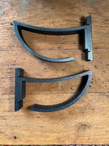 3D printed screw-in wall hook for hanging hats