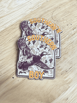Alternate view of the Southern Boy hat patch