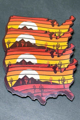 Alternate view of the Southwest America hat patch