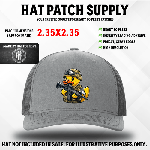 Tactical Duck UV Printed Patch - Hat Patch Supply