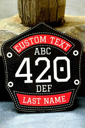 The Brotherhood Patch – Custom UV Printed Firefighter Emblem