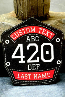 The Brotherhood Patch – Custom UV Printed Firefighter Emblem - Hat Patch Supply