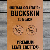 Tiny Bit Toxic Leather Patch - Hat Patch Supply