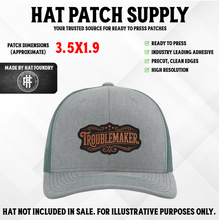 Trouble Maker Hat Patch - Hat Patch Supply