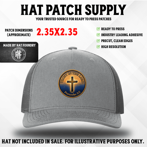 Trust in The Lord - Hat Patch Supply