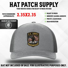 USA Army UV Hat Patch - Hat Patch Supply