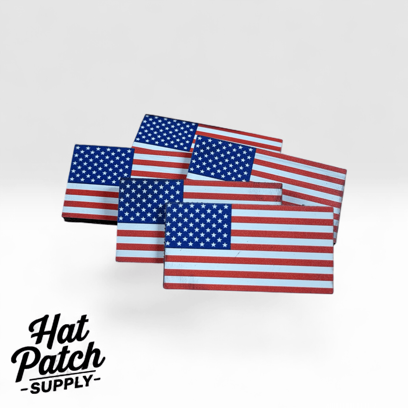USA Flag SideKicks - Hat Patch Supply