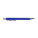 Assorted UV printed silicone pens in different colors