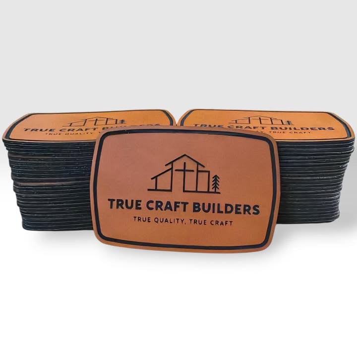 Wholesale Laser Engraved Leatherette Patch - Hat Patch Supply
